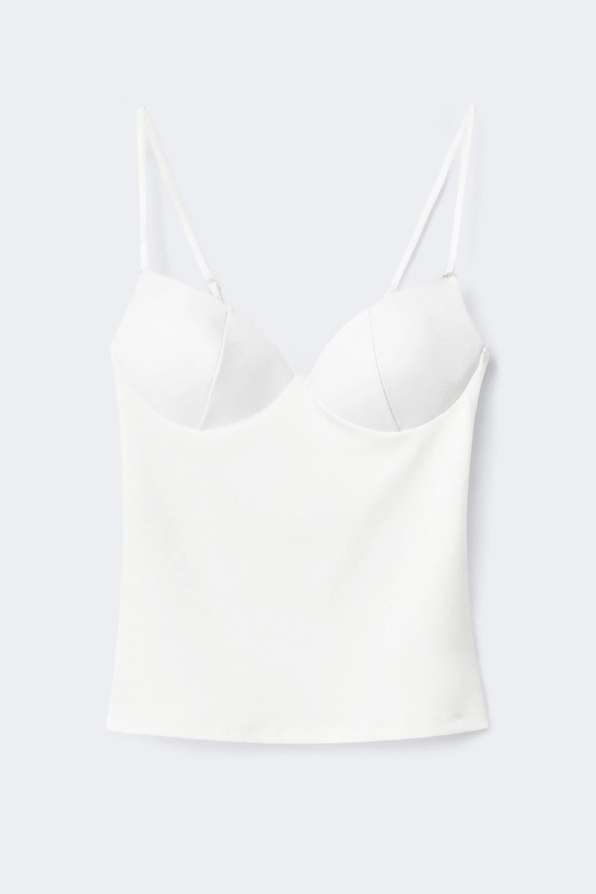 Soft shaping wow singlet - Blanc cassé