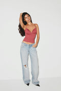 Soft shaping wow singlet - Living coral/juicy
