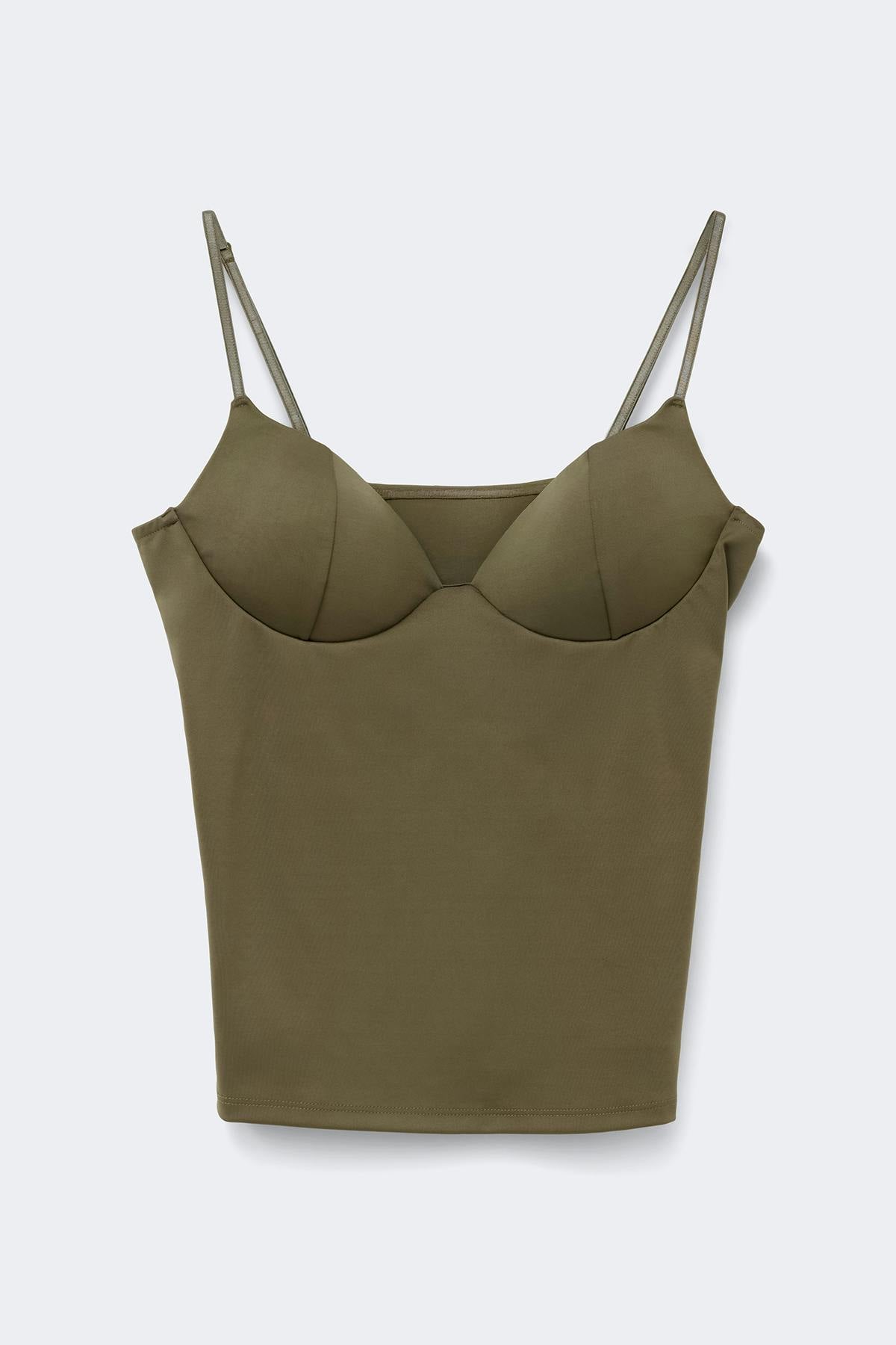 Soft shaping wow singlet - Marron foncé