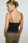 Soft shaping wow singlet - Noir
