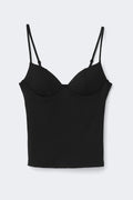 Soft shaping wow singlet - Noir