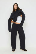 Barrel sweatpants - Lt grey melange