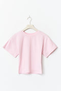Y fitted tee - Ballet slipper