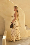 Scarf maxi dress - Noir