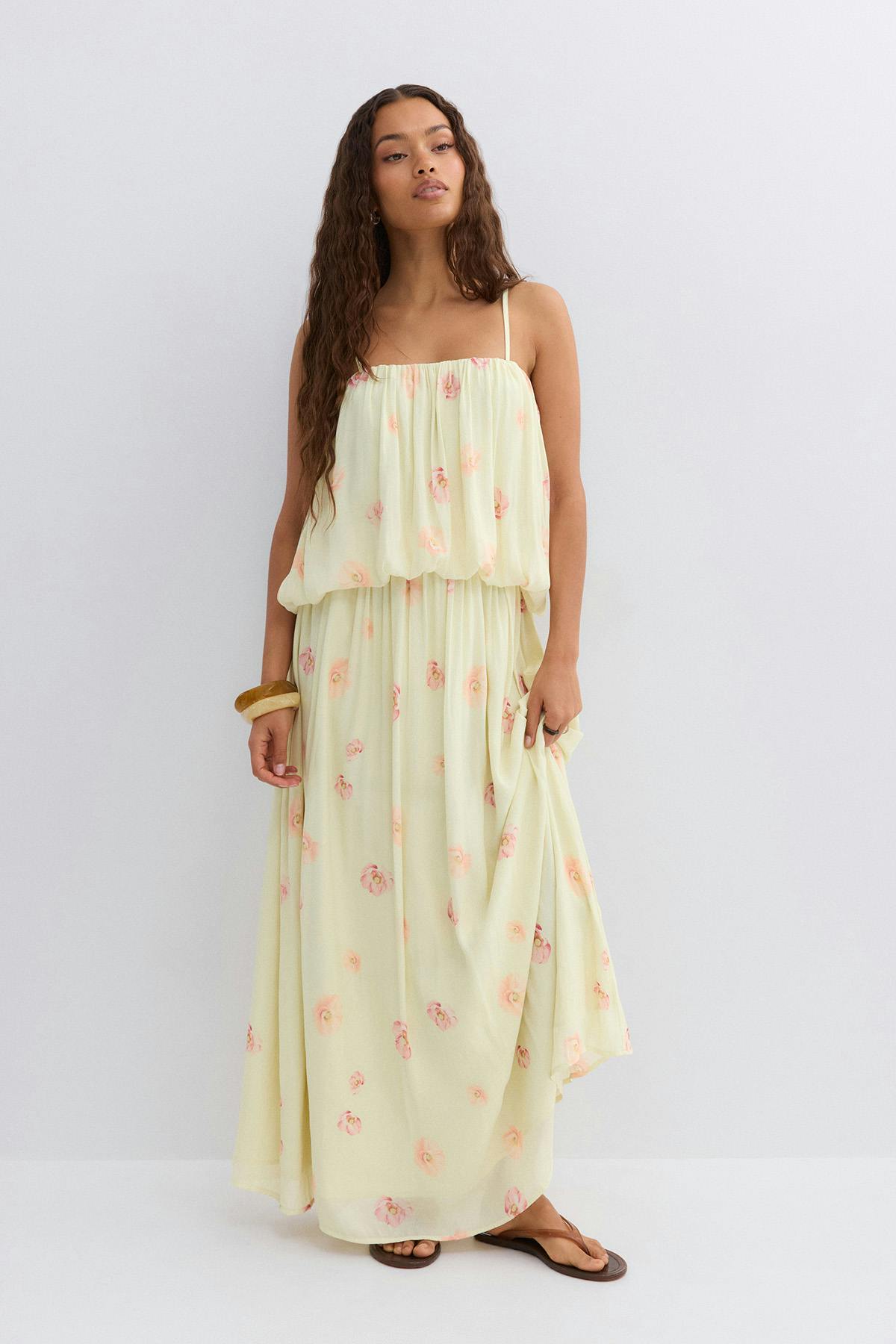 Maxi dress - Pumice stone