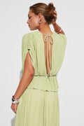 Loose sleeveless top - Vert clair