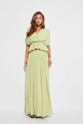 Wide maxi skirt - Cloudburst