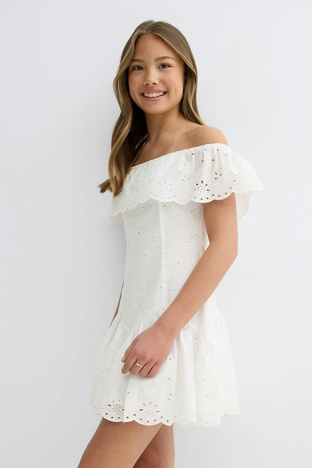 Y broderie dress - Flan