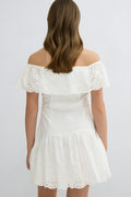 Y broderie dress - Flan