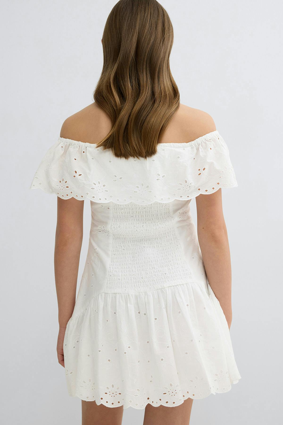 Y broderie dress - Flan