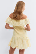 Y broderie dress - Flan