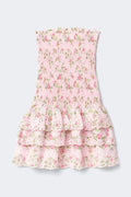 Y smock dress - Aop