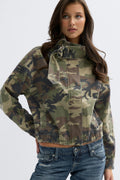 14+ high neck jacket - Camo