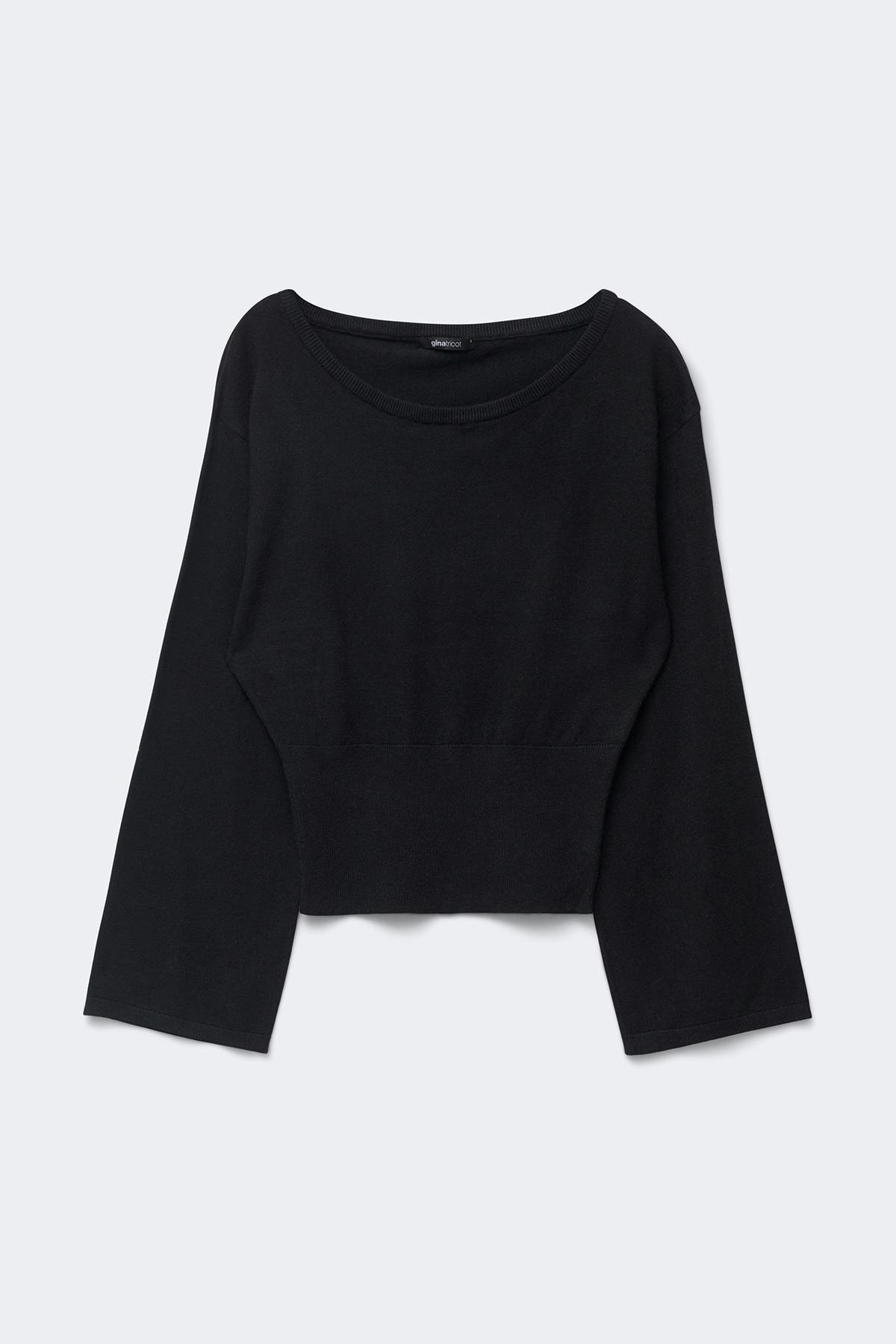 Knitted loungewear top - Noir