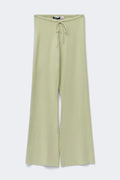 Knitted trousers - Vert clair