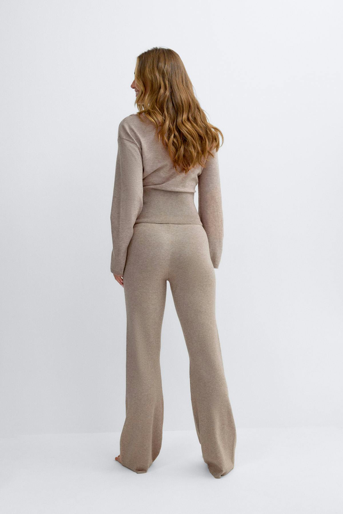 Knitted trousers - Noir
