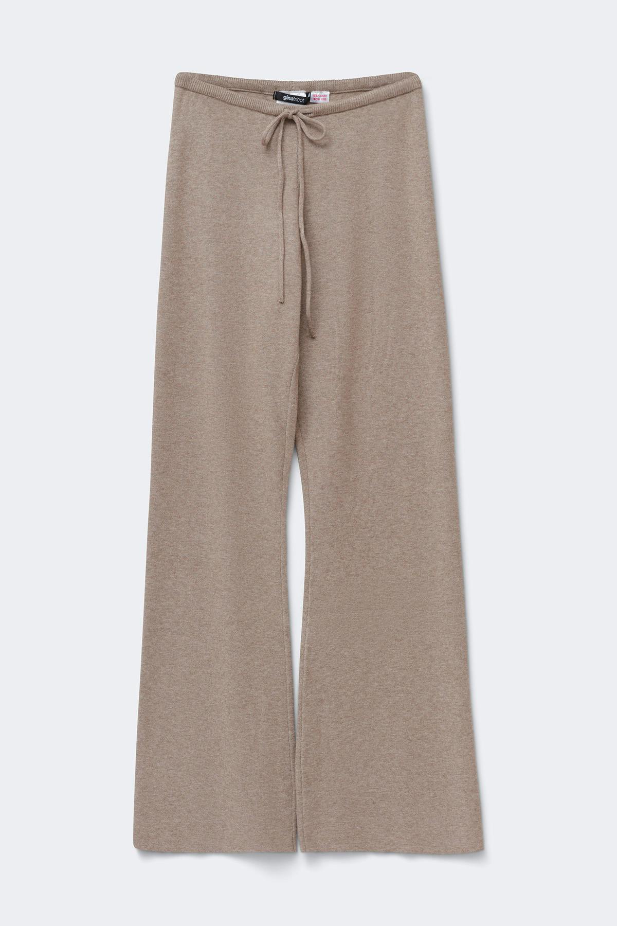 Knitted trousers - Noir