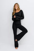 Knitted trousers - Vert clair