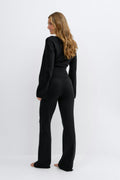 Knitted trousers - Vert clair