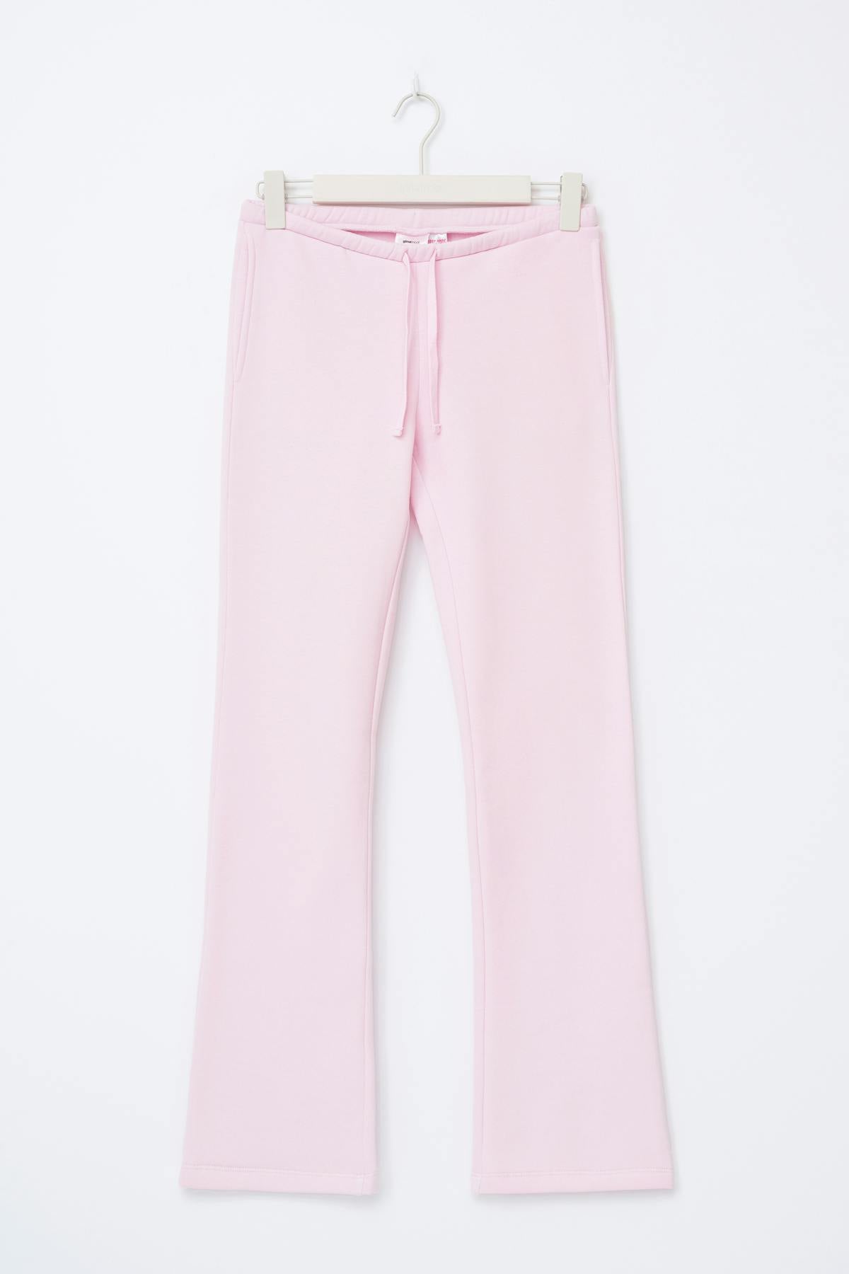 Y de-lowlow sweatpants tall - Lt grey melange