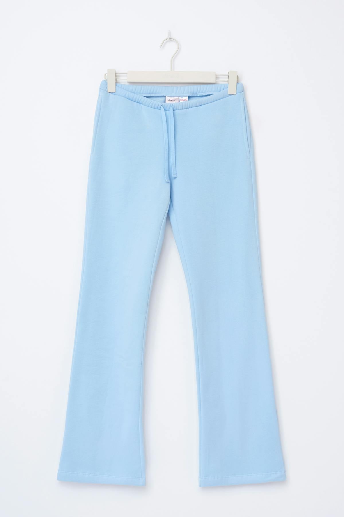 Y de-lowlow sweatpants tall - Lt grey melange