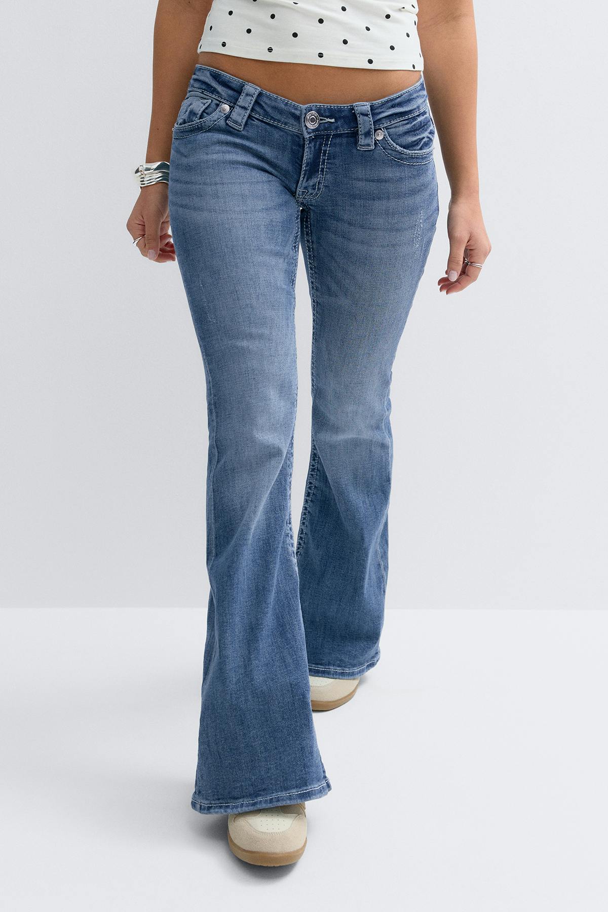 14+ delowlow jeans petite - Bleu clair
