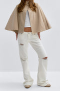 14+ hip hug loose jeans petite - Blanc