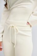 Knitted trousers - Marron foncé