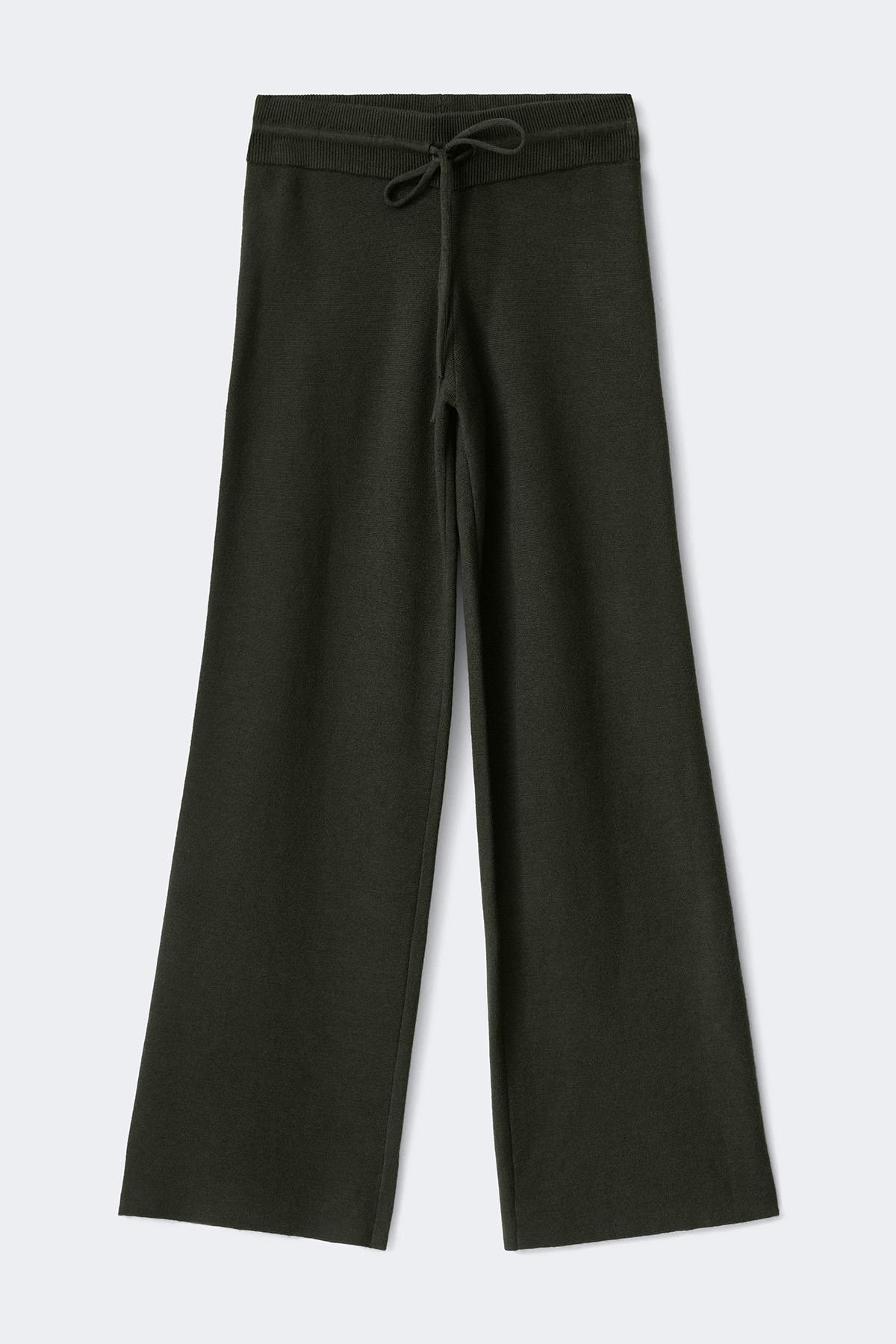 Knitted trousers - Gardenia