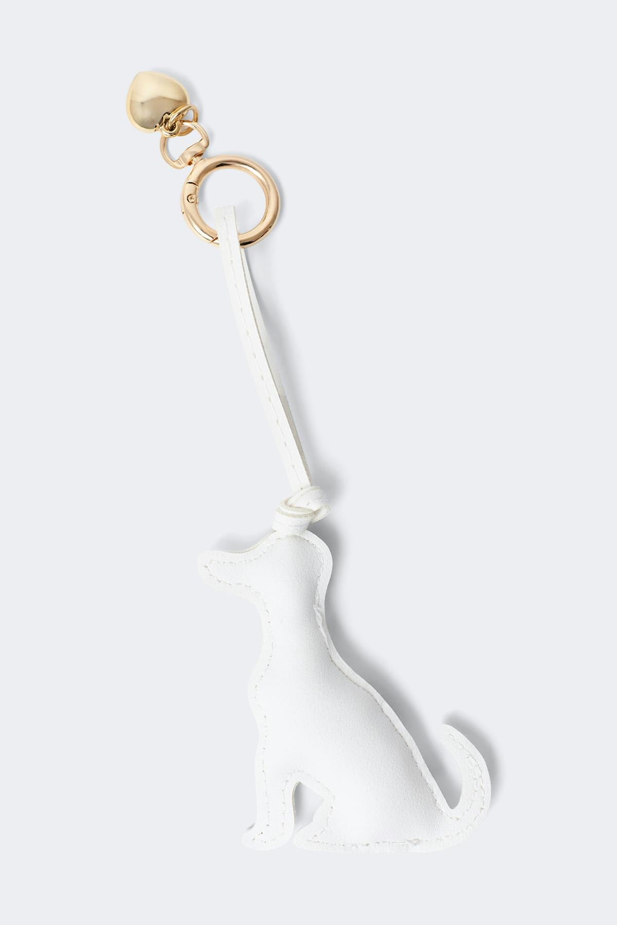 Dalmatian bag charm