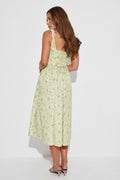 Corset dress - Mini flower aop