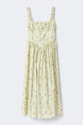 Corset dress - Mini flower aop