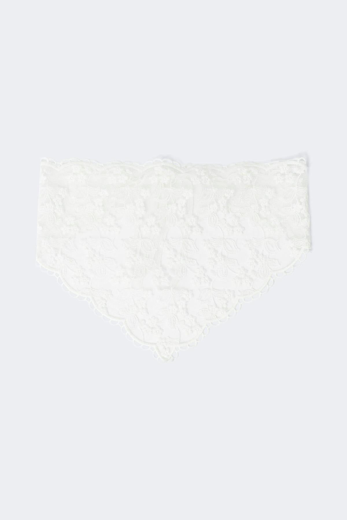 Lace head scarf