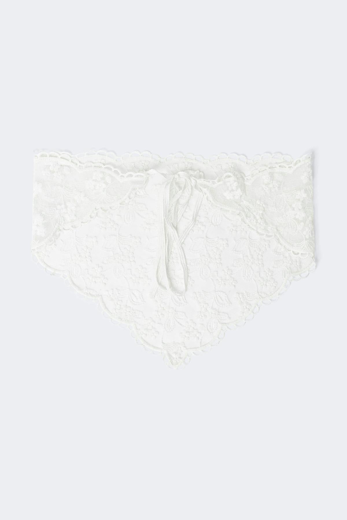 Lace head scarf
