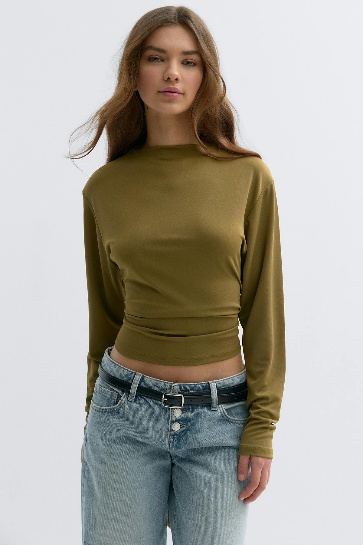 Open back top - Creme