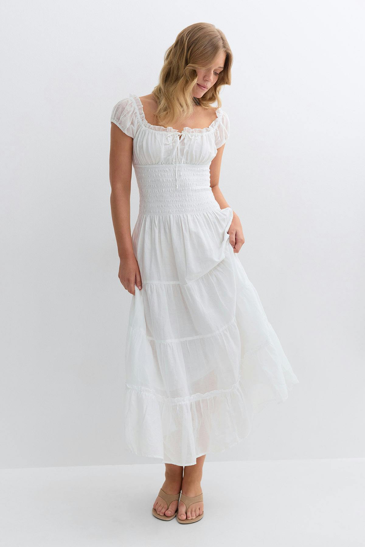 Smock dress - Noir