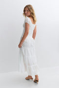 Smock dress - Blanc