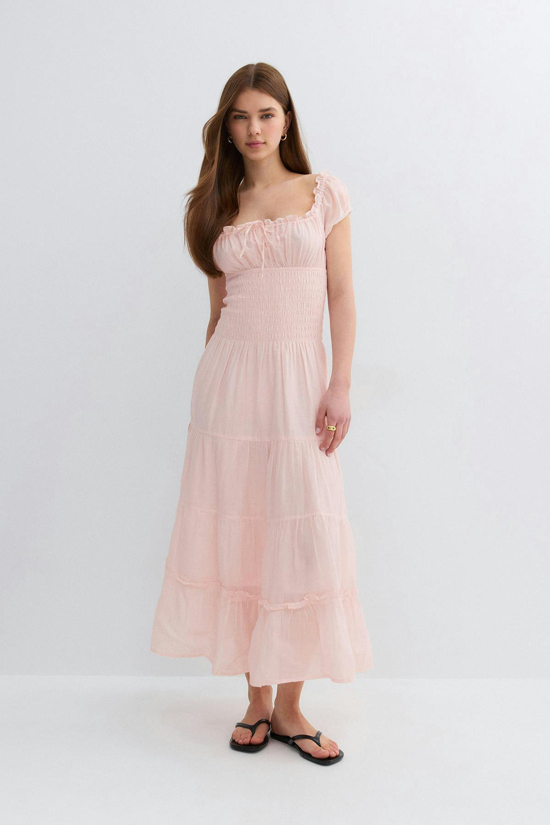 Smock dress - Rose