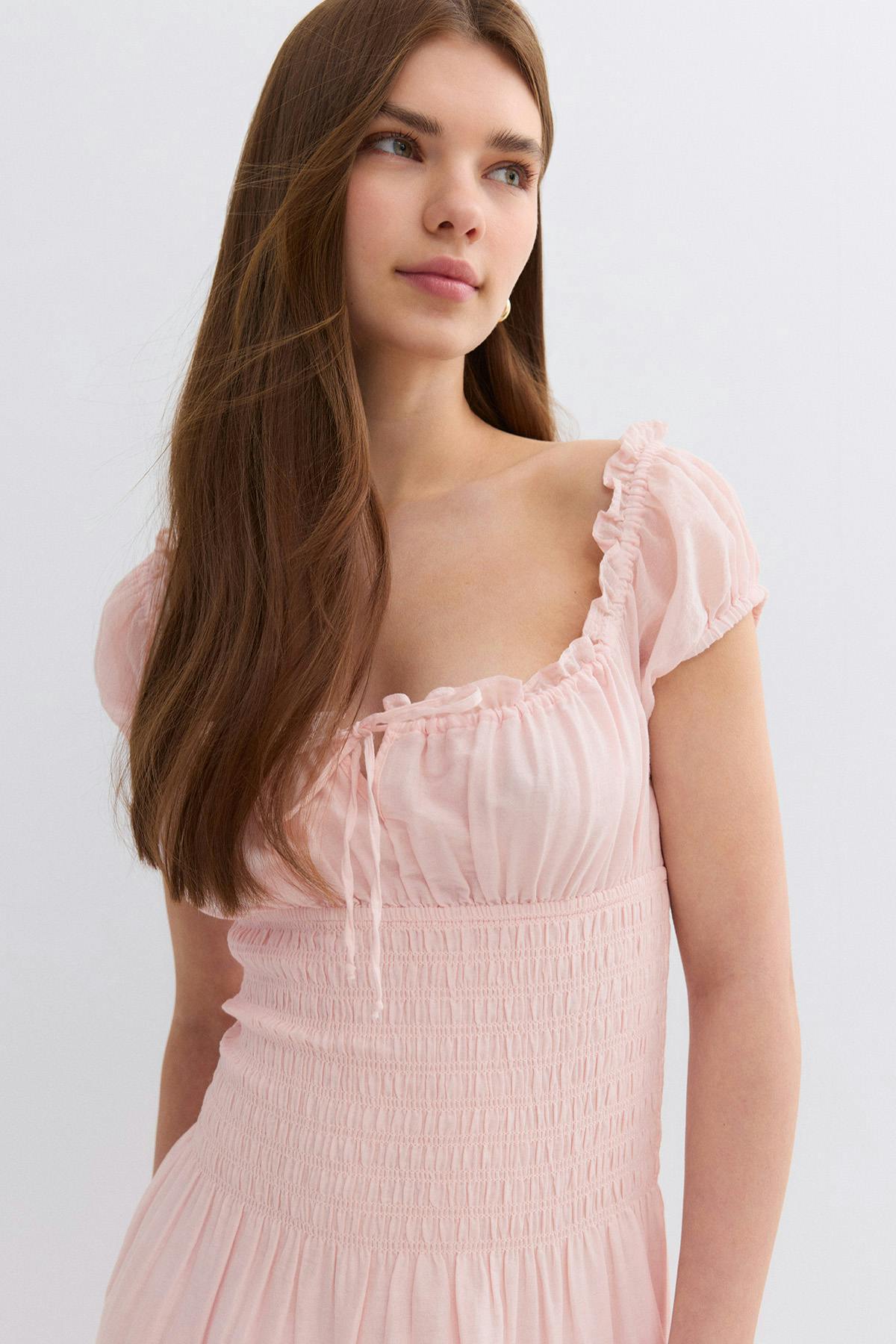 Smock dress - Rose