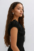 Smock dress - Noir