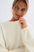 Knitted loungewear sweater - Navy blazer
