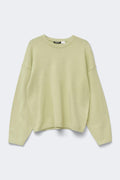 Knitted loungewear sweater - Vert clair
