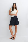Pleated shorts - Noir