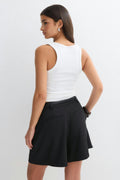 Pleated shorts - Noir