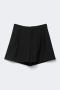 Pleated shorts - Noir