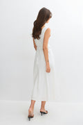 Tie back dress - Noir