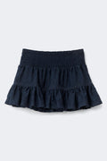 Y broderie anglais skirt - Navy blazer