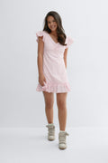 Y broderie anglais dress - Heather