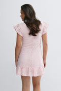 Y broderie anglais dress - Ballet slipper