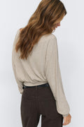 boatneck top - Heather